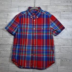 Ralph Lauren Multicolor Plaid Button Down Shirt